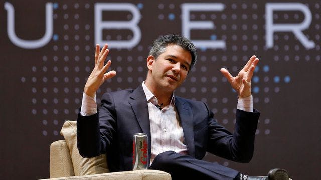 Uber CEO stands down amid claims the company is collapsing
