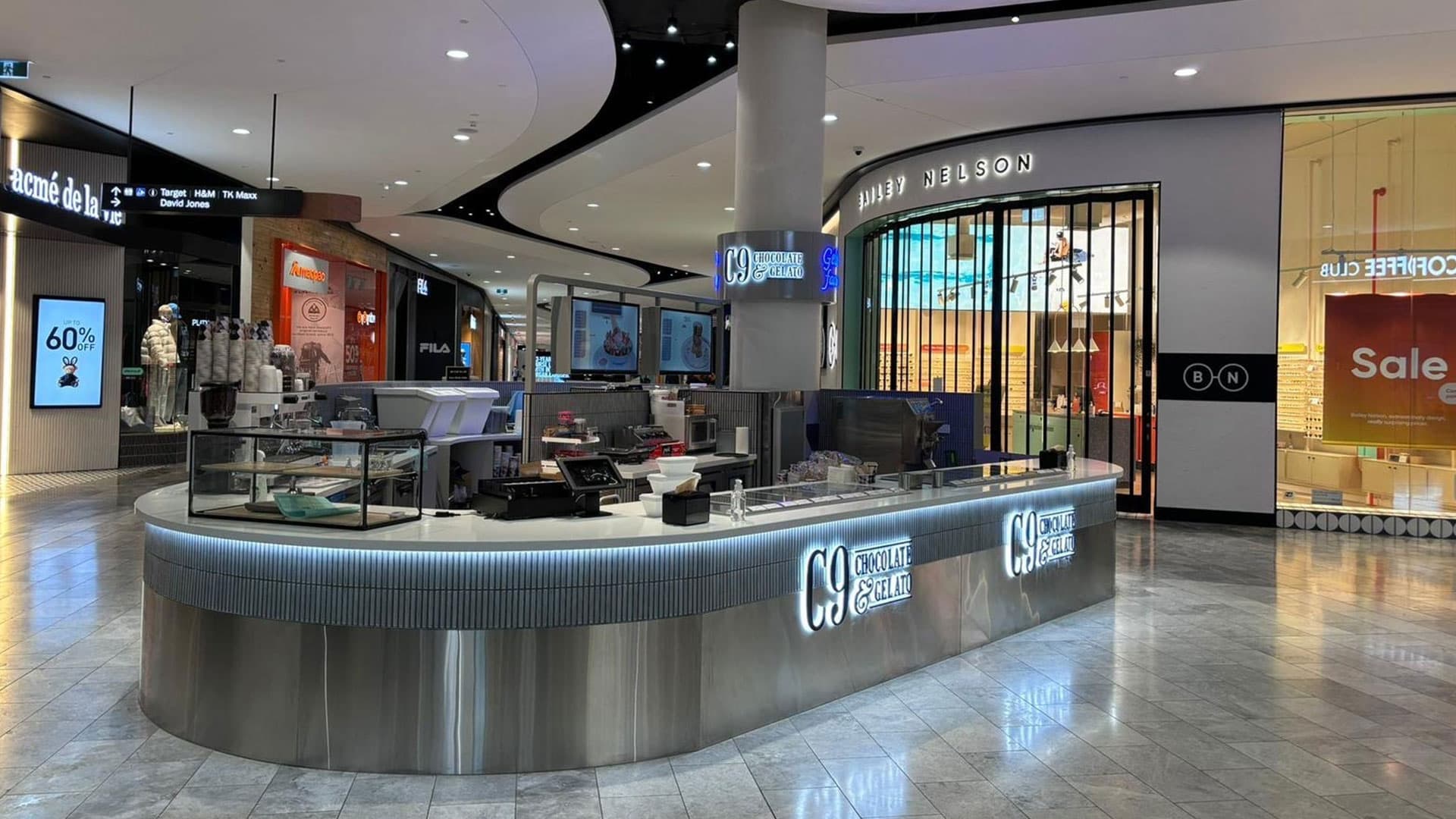 C9 Gelato’s 25th Australian Franchise and First Kiosk