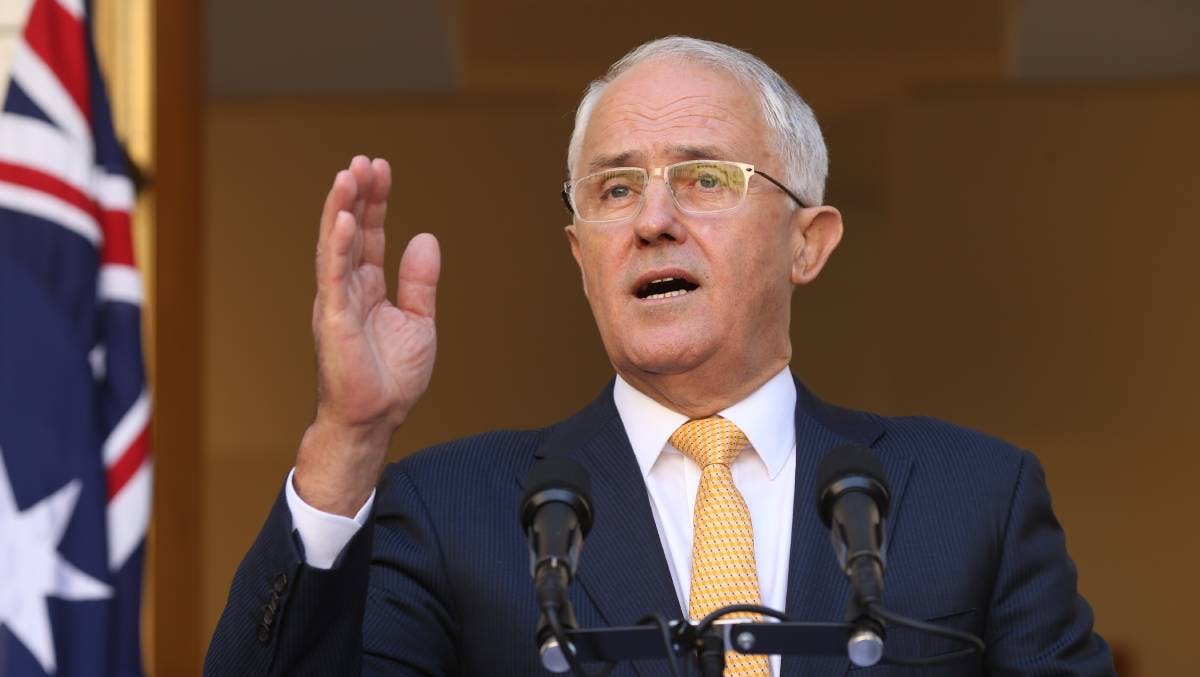 Malcolm Turnbull announces federal election