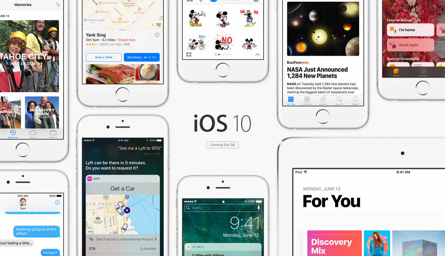 Everything you need to know about iOS 10