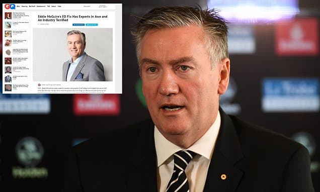 Eddie McGuire Vows to Go After Facebook
